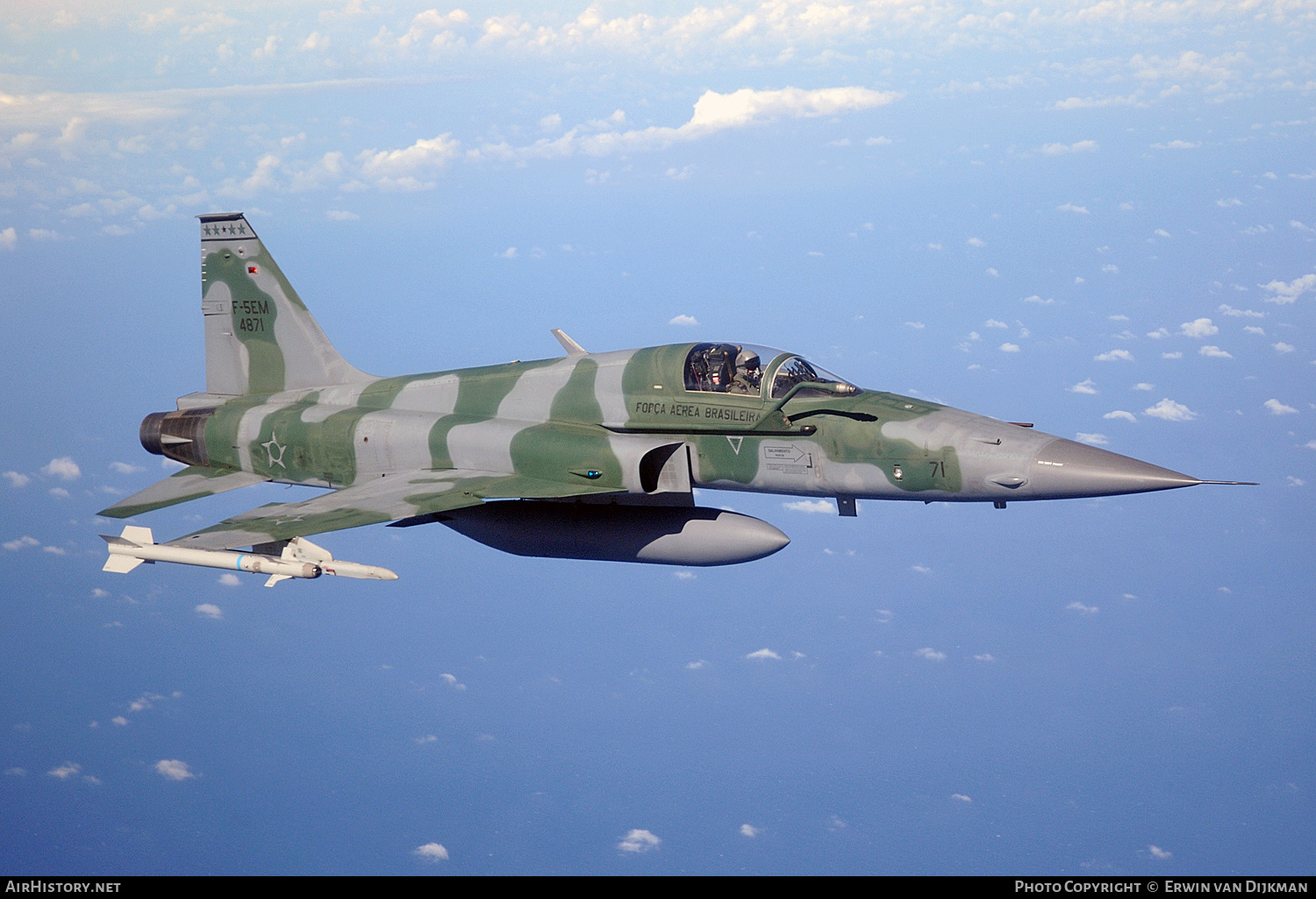 Aircraft Photo of 4871 | Northrop F-5EM Tiger II | Brazil - Air Force | AirHistory.net #702368