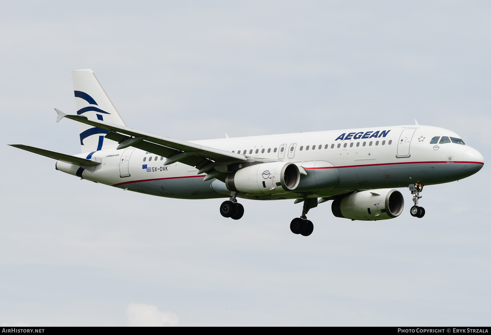 Aircraft Photo of SX-DVK | Airbus A320-232 | Aegean Airlines | AirHistory.net #702401