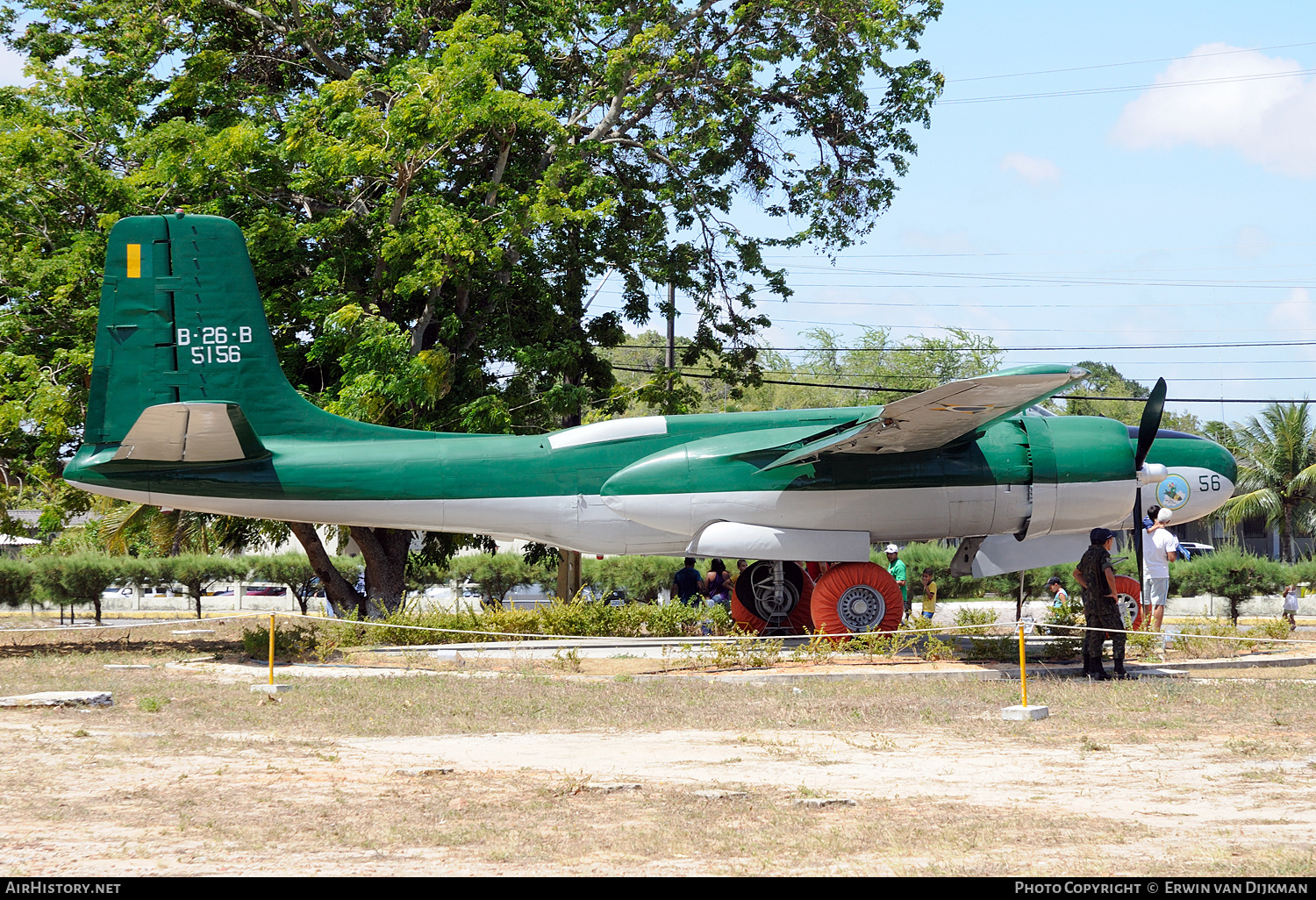Aircraft Photo of 5156 | Douglas CB-26 | Brazil - Air Force | AirHistory.net #702402