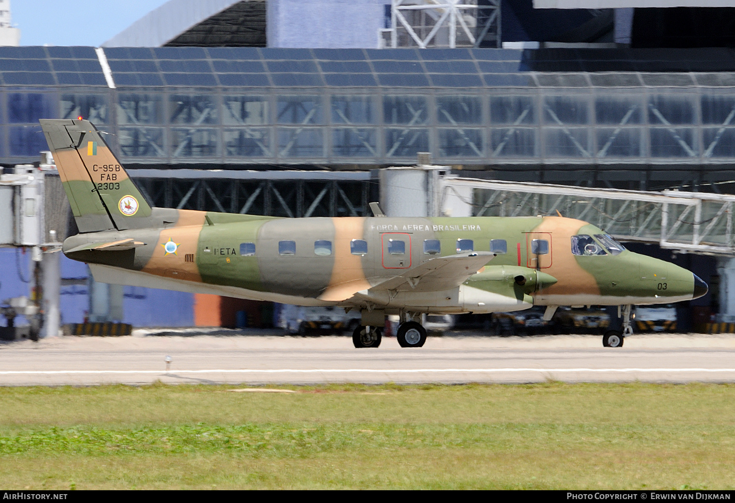 Aircraft Photo of 2303 | Embraer C-95B Bandeirante | Brazil - Air Force | AirHistory.net #702414
