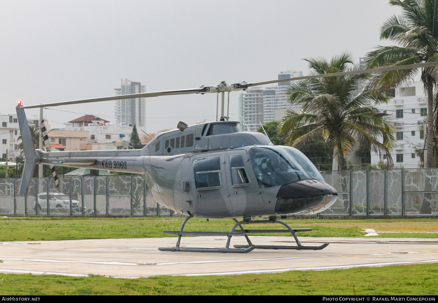 Aircraft Photo of 3060 / FAD 3060 | Bell 206B-3 JetRanger III | Dominican Republic - Air Force | AirHistory.net #702417