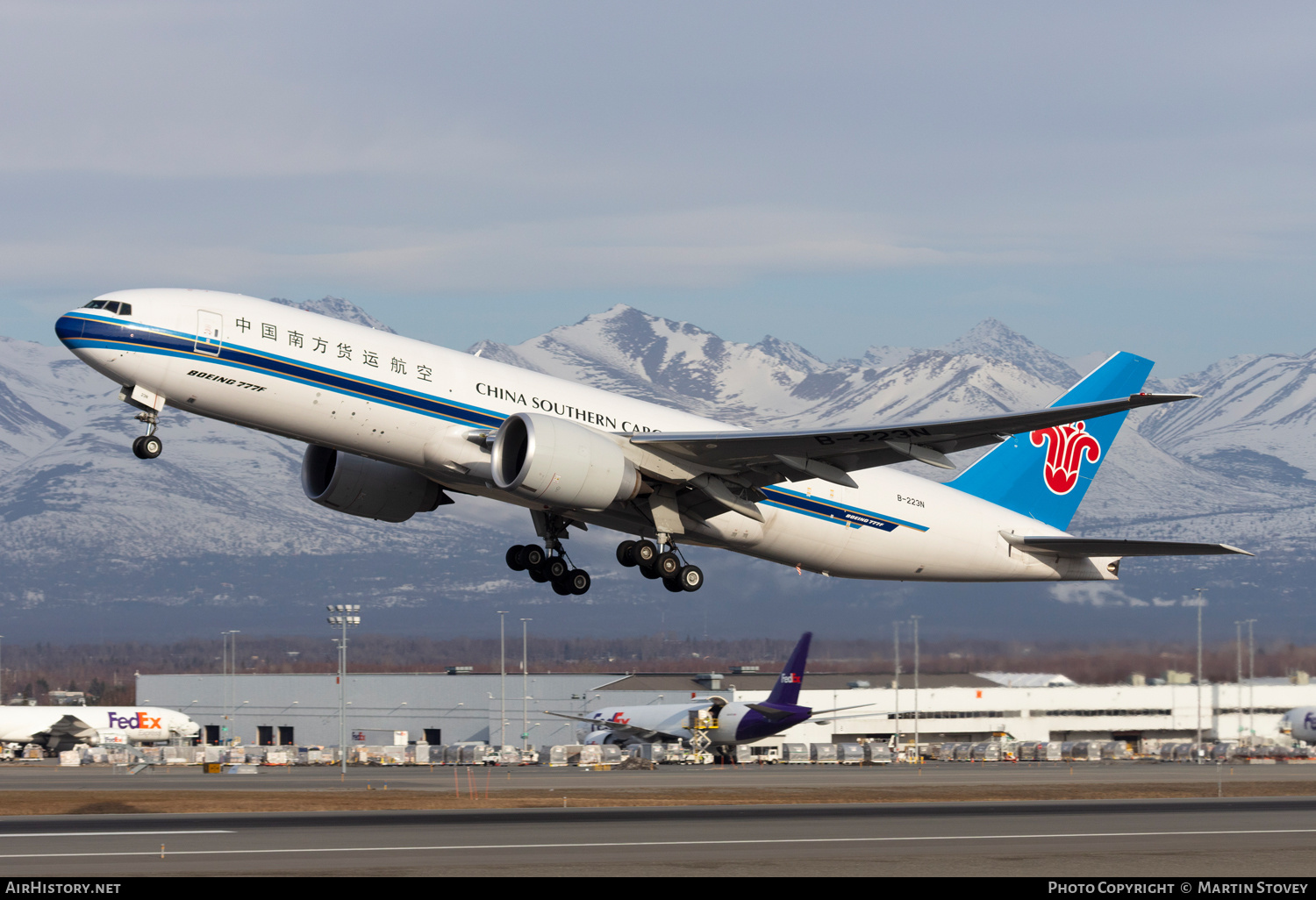 Aircraft Photo of B-223N | Boeing 777-F | China Southern Airlines Cargo | AirHistory.net #702430