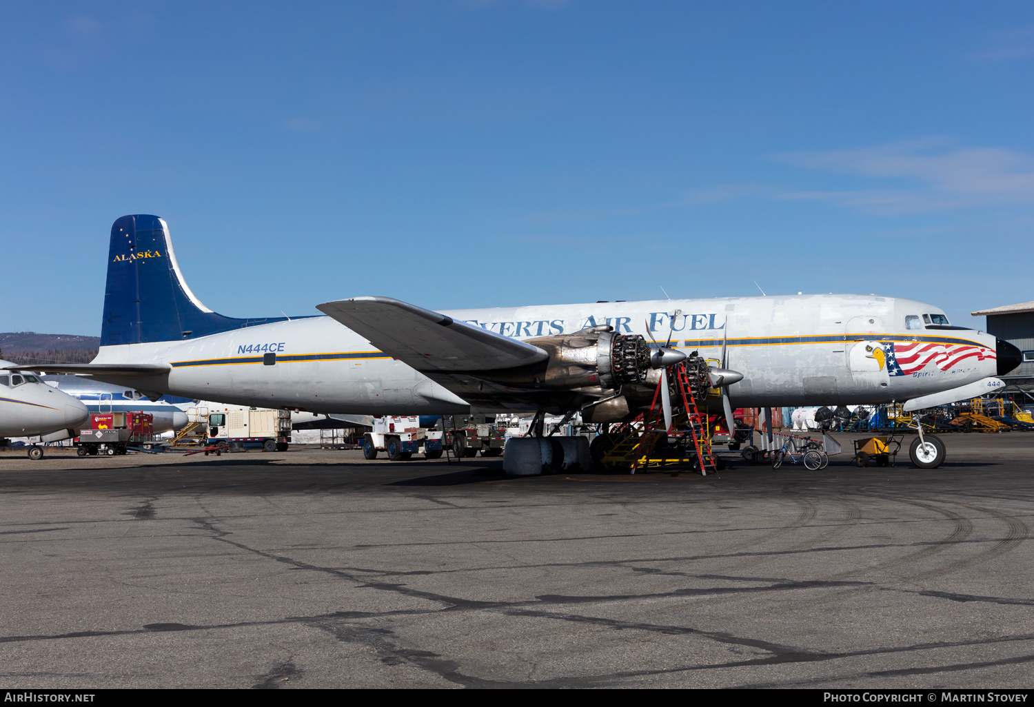 Aircraft Photo of N444CE | Douglas DC-6B | Everts Air Fuel | AirHistory.net #702432