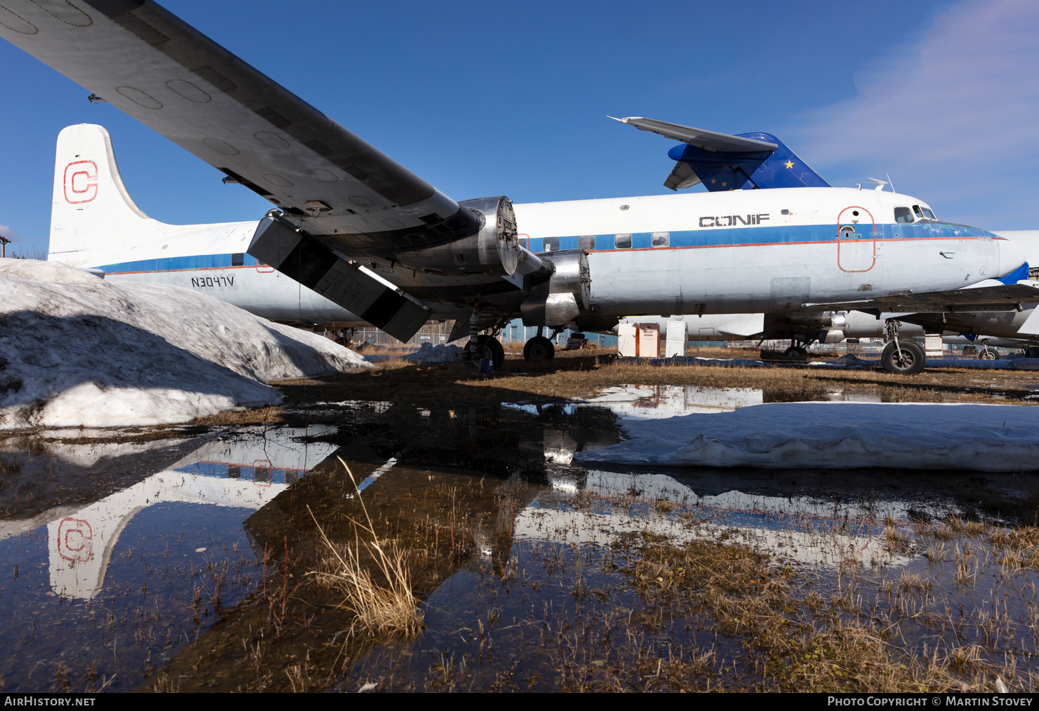 Aircraft Photo of N3047V | Douglas C-118A Liftmaster | Conifair Aviation | AirHistory.net #702444