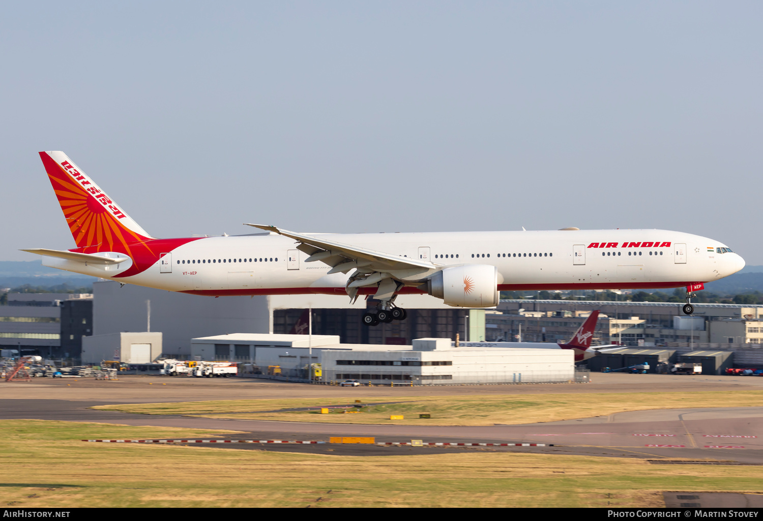 Aircraft Photo of VT-AEP | Boeing 777-3FX/ER | Air India | AirHistory.net #702455