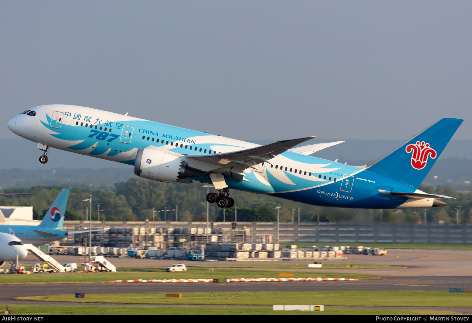 Aircraft Photo of B-2737 | Boeing 787-8 Dreamliner | China Southern Airlines | AirHistory.net #702469