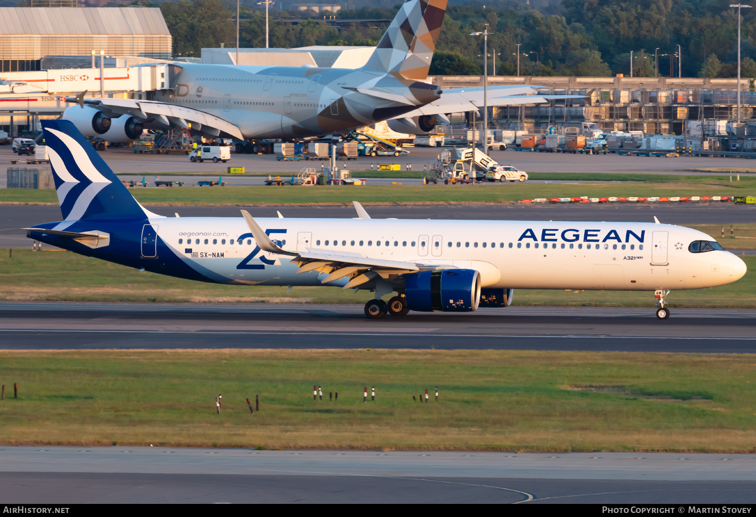 Aircraft Photo of SX-NAM | Airbus A321-271NX | Aegean Airlines | AirHistory.net #702471