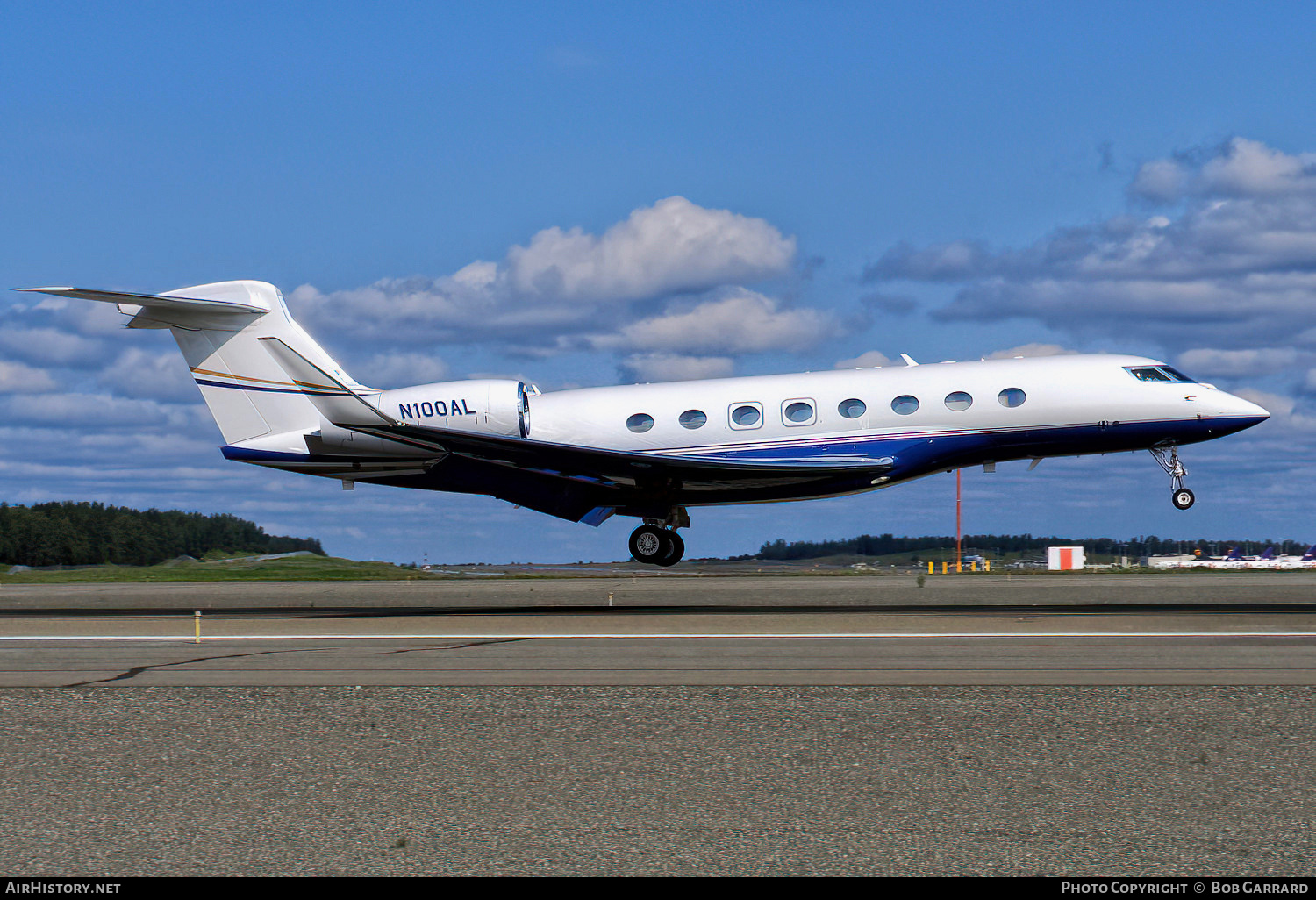 Aircraft Photo of N100AL | Gulfstream Aerospace G650ER (G-VI) | AirHistory.net #702475