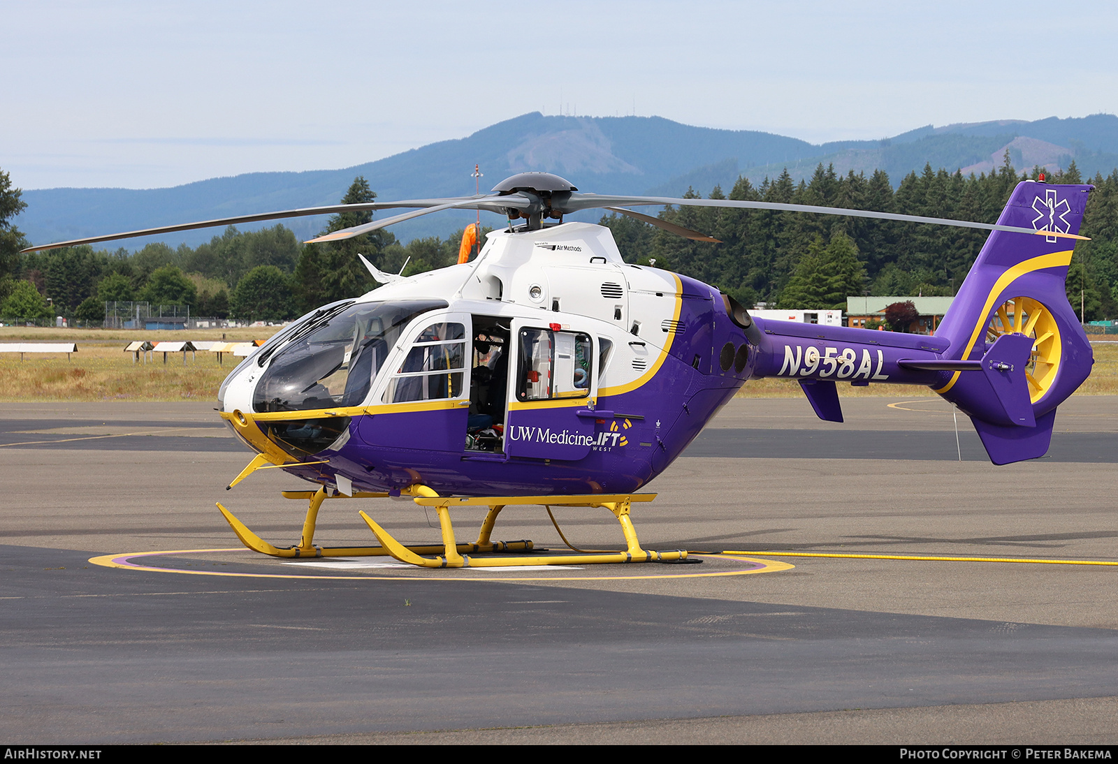 Aircraft Photo of N958AL | Eurocopter EC-135T-2+ | Airlift Northwest - UW Medicine | AirHistory.net #702481
