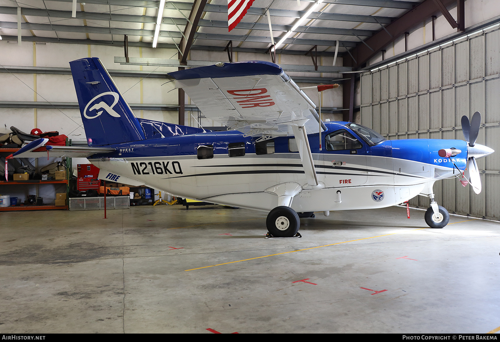 Aircraft Photo of N216KQ | Quest Kodiak 100 | DNR Fire - Department of Natural Resources | AirHistory.net #702489