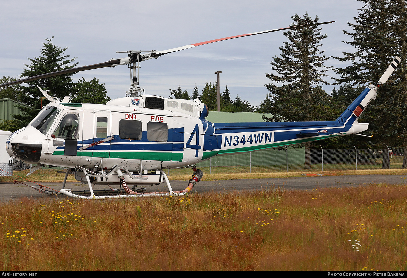 Aircraft Photo of N344WN | Bell UH-1H Iroquois | DNR Fire - Department of Natural Resources | AirHistory.net #702498