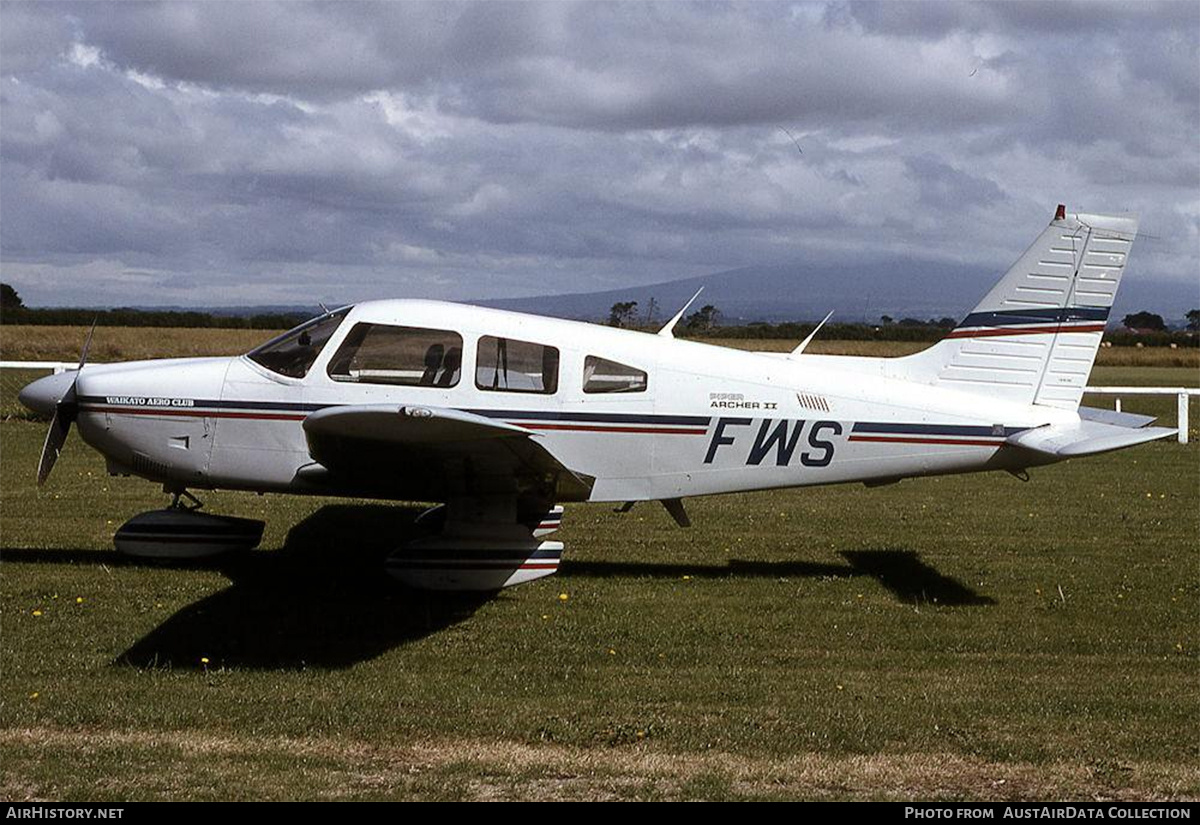 Aircraft Photo of ZK-FWS / FWS | Piper PA-28-181 Archer II | AirHistory.net #702512