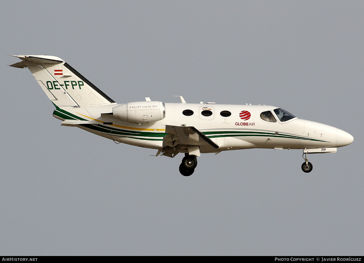 Aircraft Photo of OE-FPP | Cessna 510 Citation Mustang | GlobeAir | AirHistory.net #702522