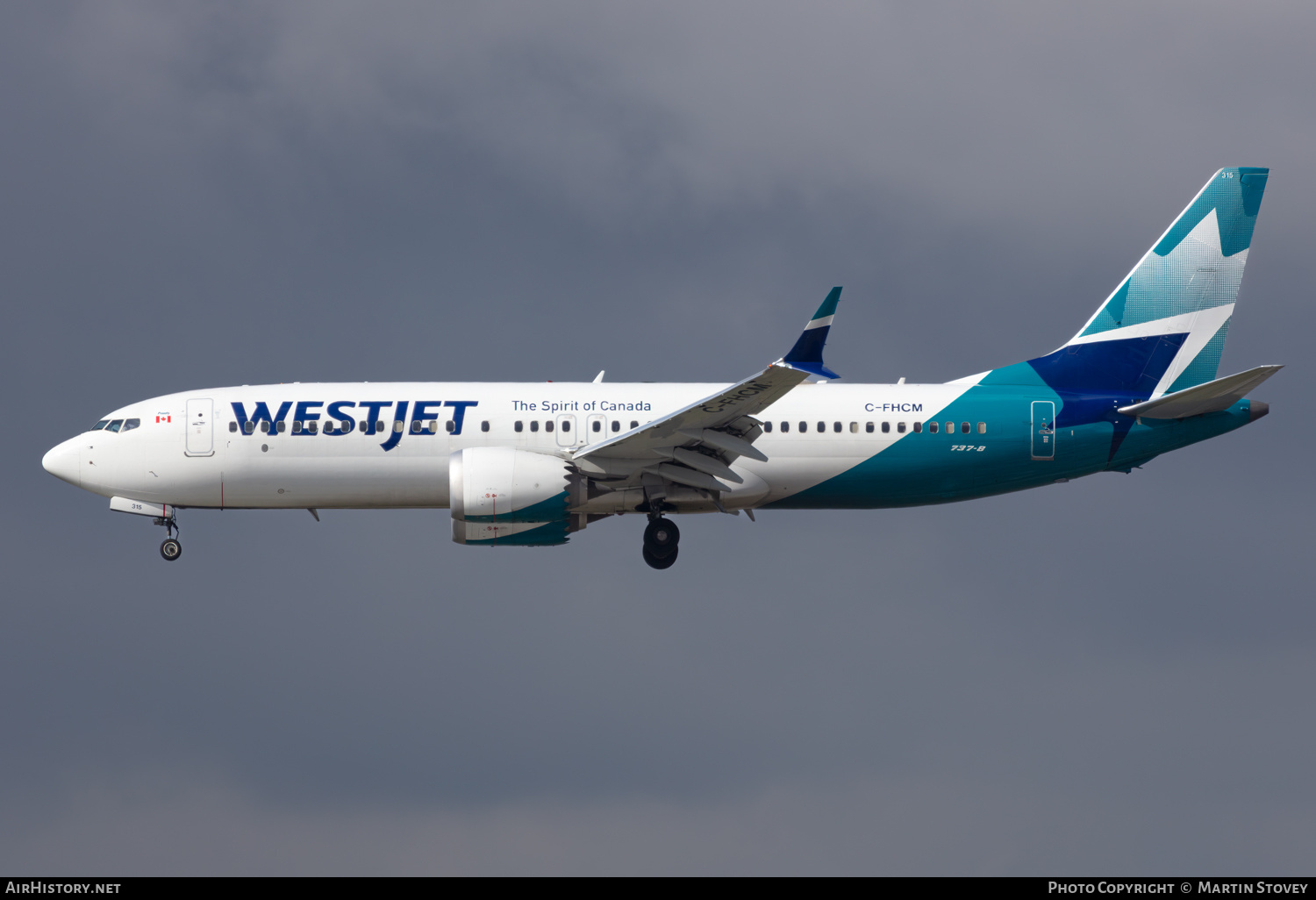 Aircraft Photo of C-FHCM | Boeing 737-8 Max 8 | WestJet | AirHistory.net #702544