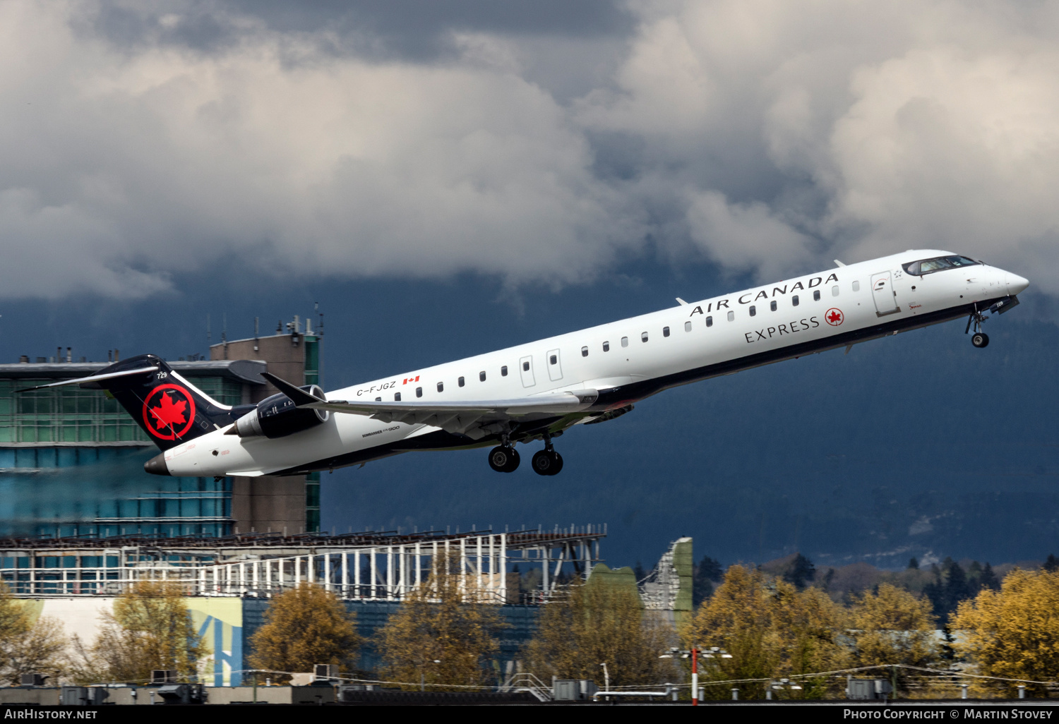 Aircraft Photo of C-FJGZ | Bombardier CRJ-900 (CL-600-2D24) | Air Canada Express | AirHistory.net #702551