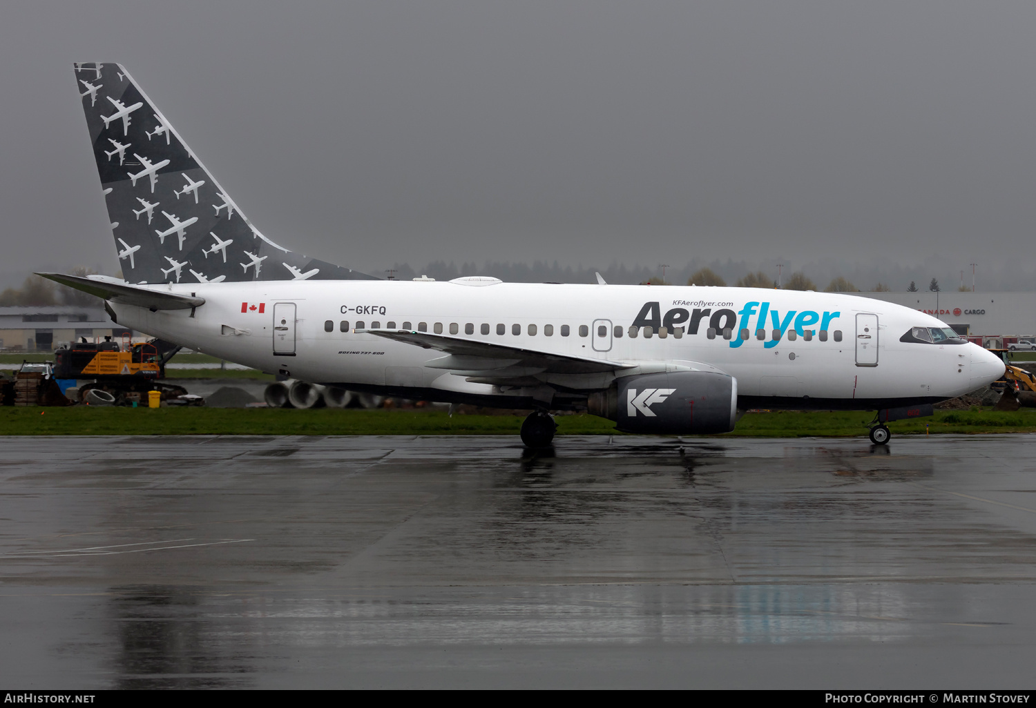 Aircraft Photo of C-GKFQ | Boeing 737-6CT | Aeroflyer | AirHistory.net #702580