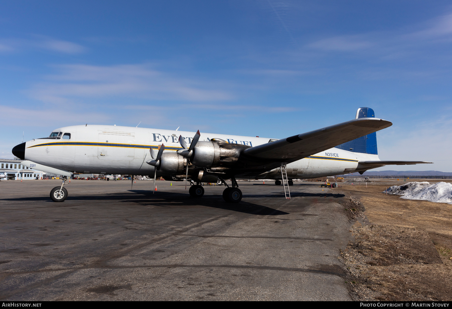 Aircraft Photo of N251CE | Douglas C-118A Liftmaster | Everts Air Fuel | AirHistory.net #702644