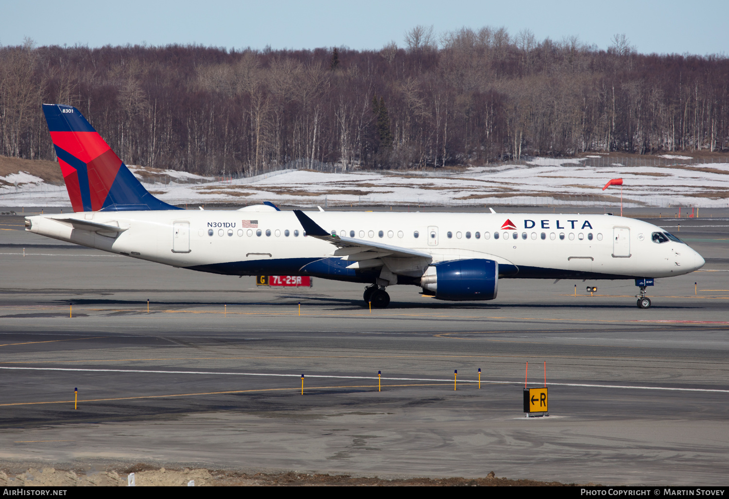 Aircraft Photo of N301DU | Airbus A220-300 (BD-500-1A11) | Delta Air Lines | AirHistory.net #702649