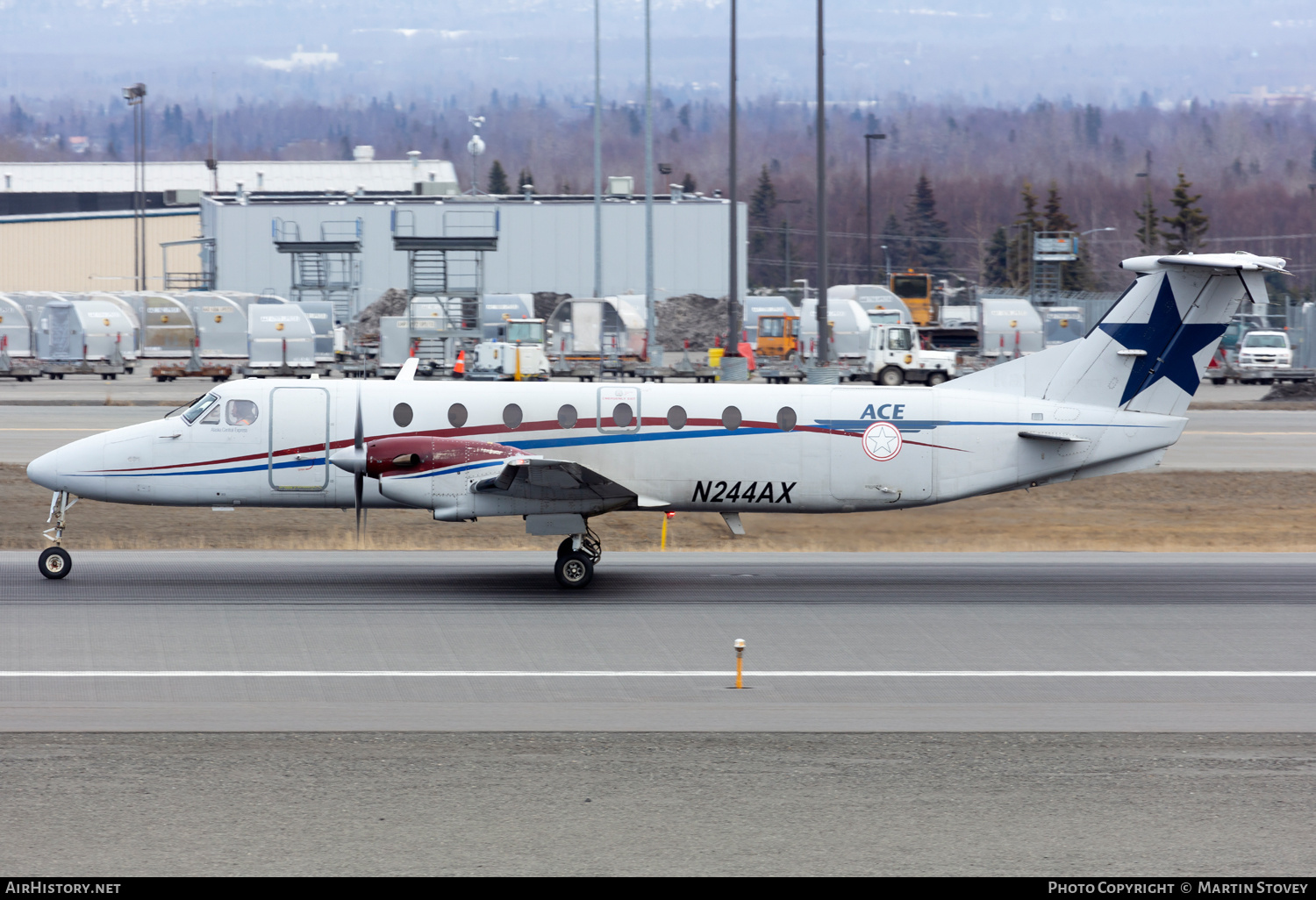 Aircraft Photo of N244AX | Beech 1900C-1 | ACE - Alaska Central Express | AirHistory.net #702655