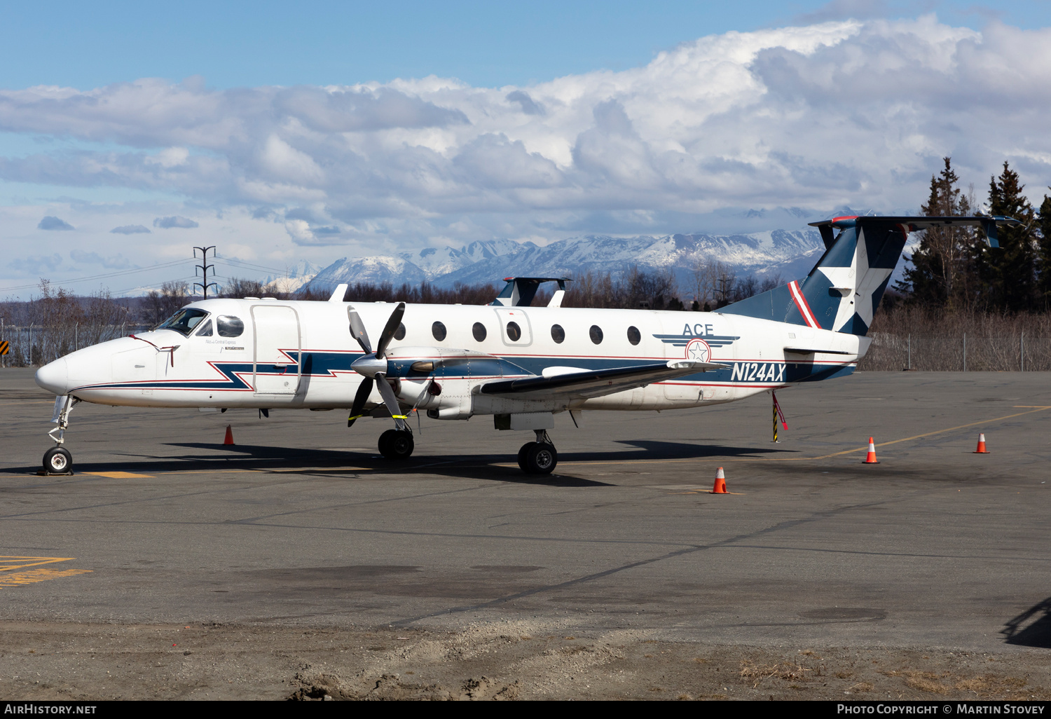 Aircraft Photo of N124AX | Beech 1900C-1 | ACE - Alaska Central Express | AirHistory.net #702658
