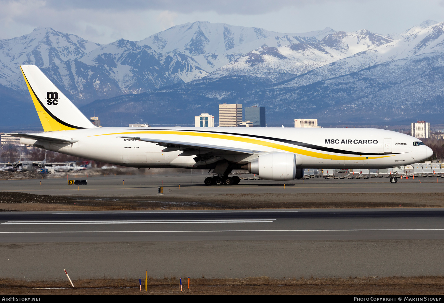 Aircraft Photo of N707GT | Boeing 777-F | MSC Air Cargo - Mediterranean Shipping Company | AirHistory.net #702690
