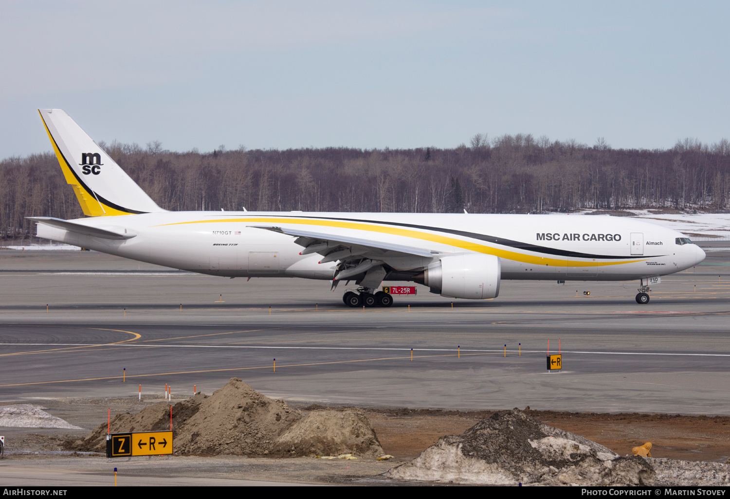 Aircraft Photo of N710GT | Boeing 777-F | MSC Air Cargo - Mediterranean Shipping Company | AirHistory.net #702692
