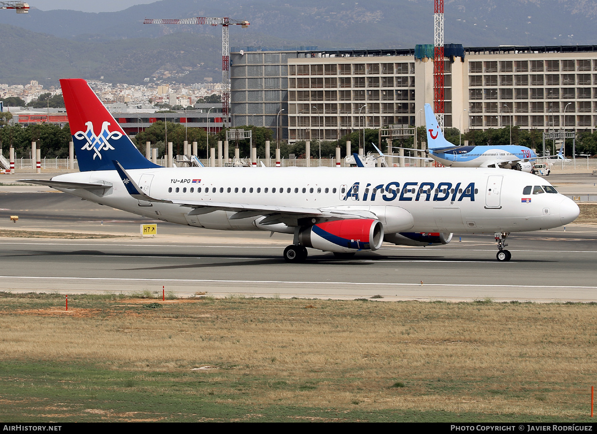 Aircraft Photo of YU-APO | Airbus A320-232 | Air Serbia | AirHistory.net #702731