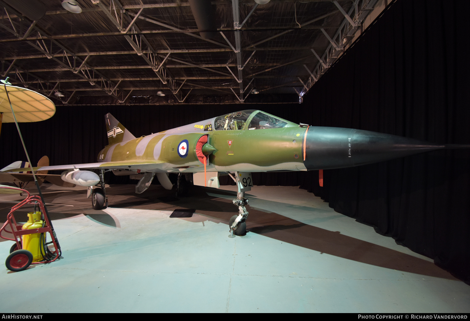 Aircraft Photo of A3-92 | Dassault Mirage IIIO(A) | Australia - Air Force | AirHistory.net #702734