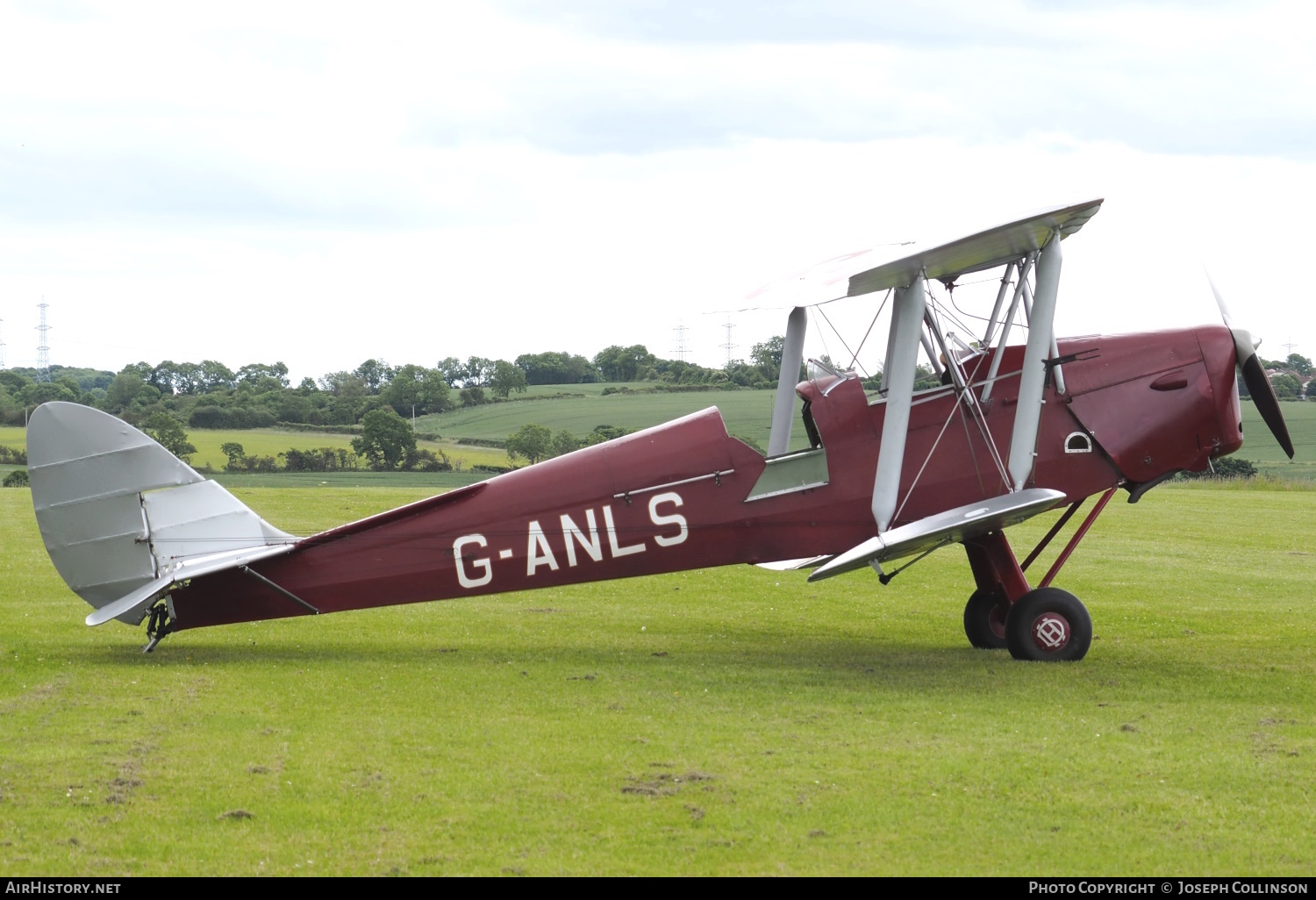 Aircraft Photo of G-ANLS | De Havilland D.H. 82A Tiger Moth II | AirHistory.net #702753
