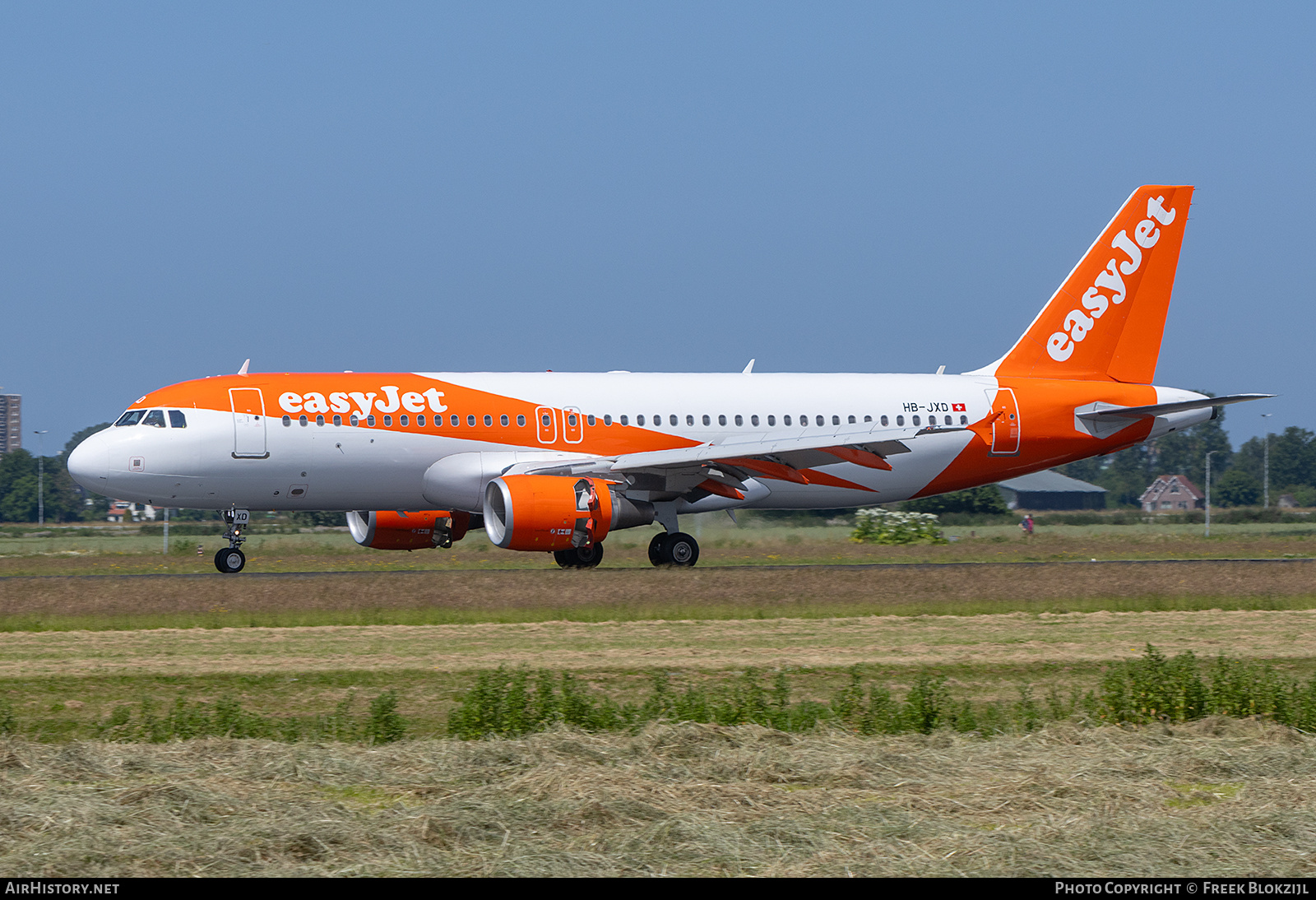 Aircraft Photo of HB-JXD | Airbus A320-214 | EasyJet | AirHistory.net #702775