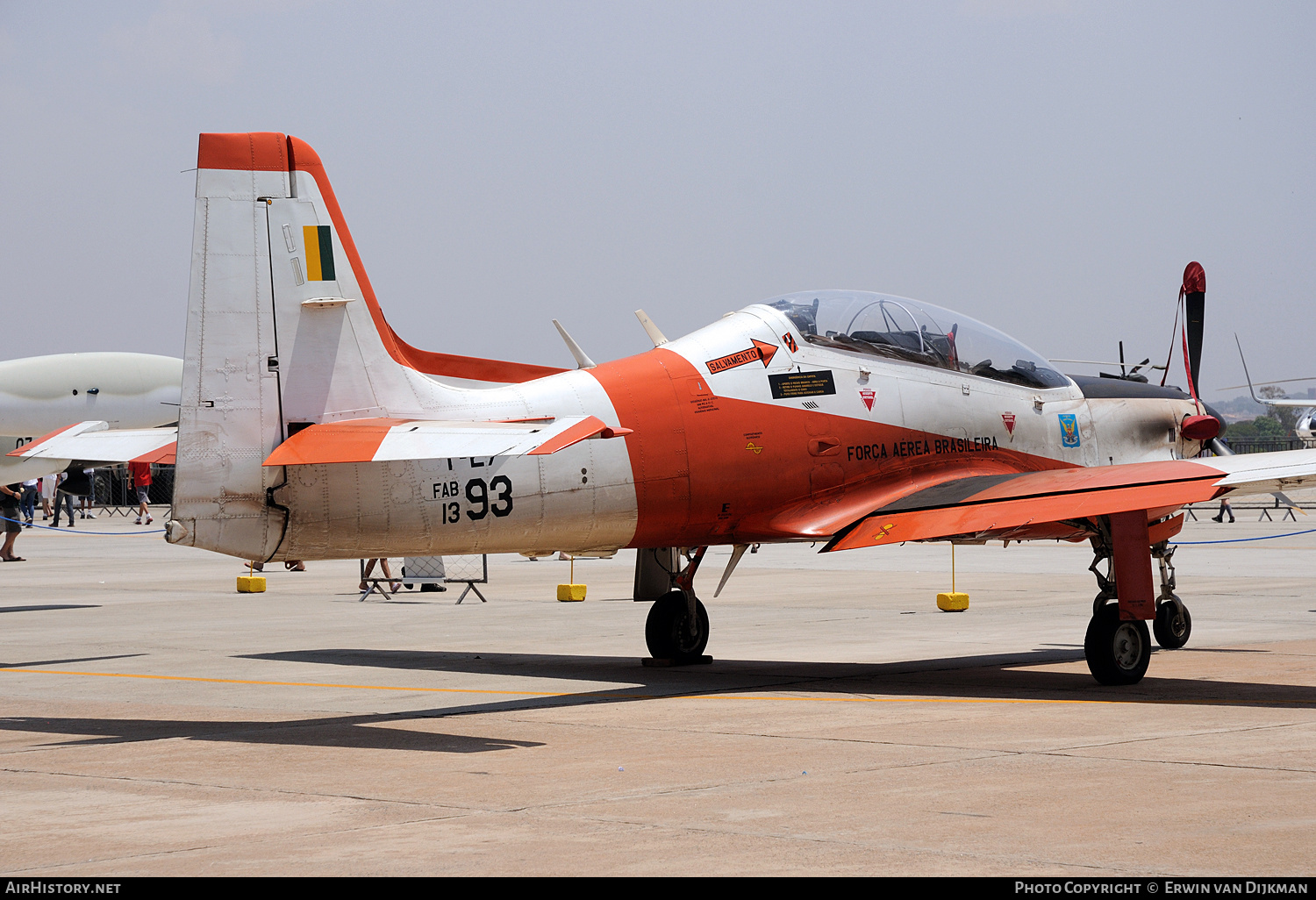 Aircraft Photo of 1393 | Embraer T-27 Tucano | Brazil - Air Force | AirHistory.net #702781