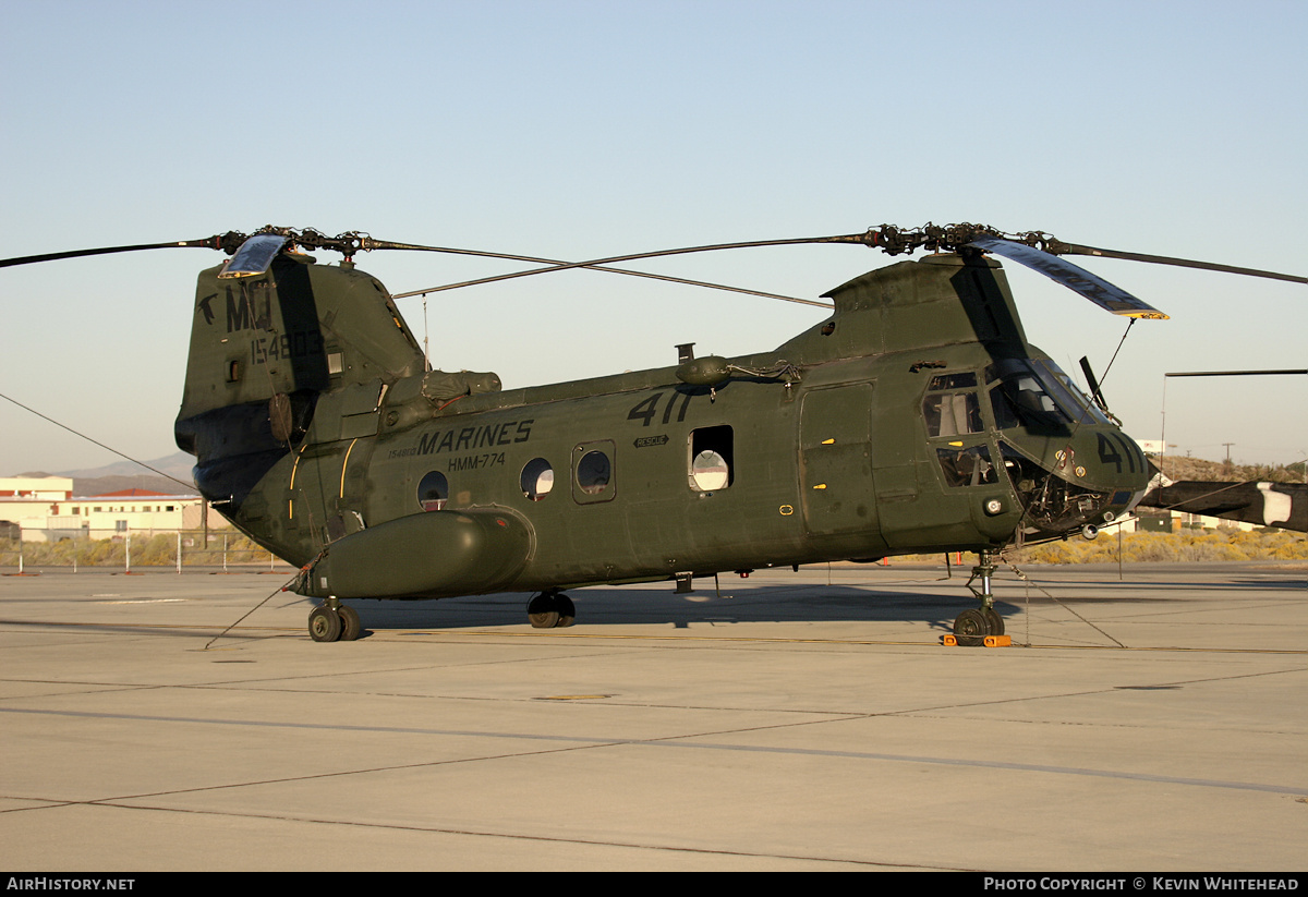 Aircraft Photo of 154803 | Boeing Vertol CH-46E Sea Knight | USA - Marines | AirHistory.net #702817