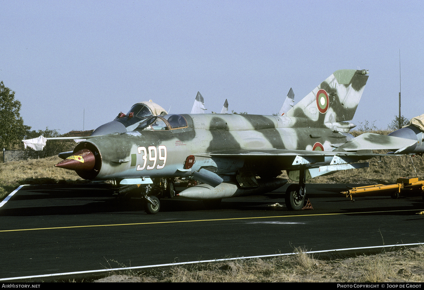 Aircraft Photo of 399 | Mikoyan-Gurevich MiG-21bis | Bulgaria - Air Force | AirHistory.net #702818