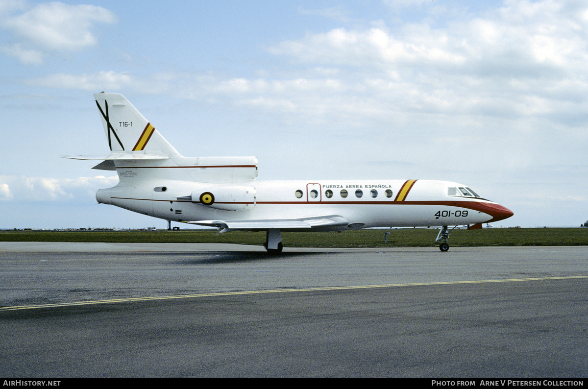 Aircraft Photo of T.16-1 | Dassault Falcon 50 | Spain - Air Force | AirHistory.net #702850