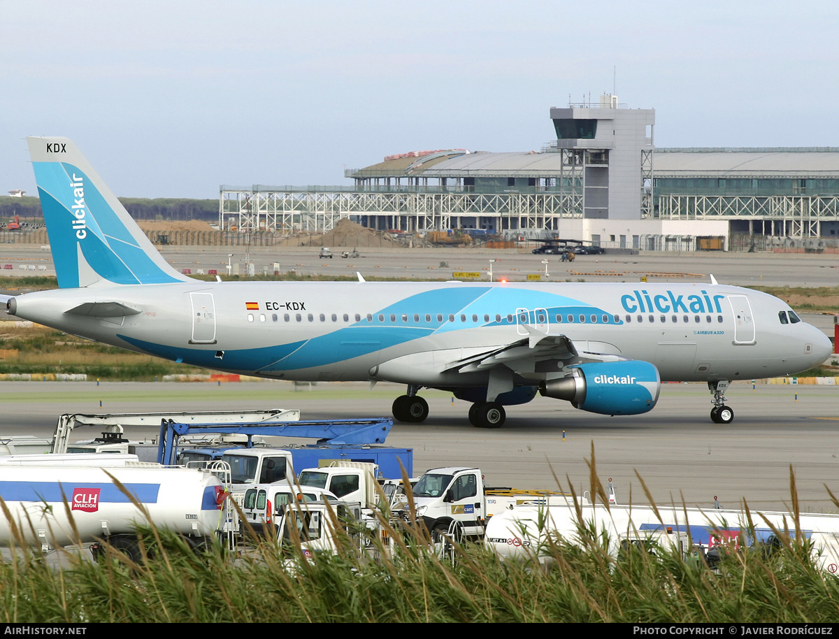 Aircraft Photo of EC-KDX | Airbus A320-216 | Clickair | AirHistory.net #702864