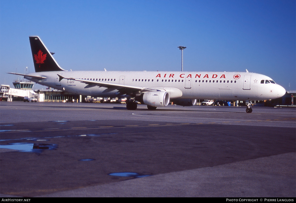 Aircraft Photo of C-GITY | Airbus A321-211 | Air Canada | AirHistory.net #702881