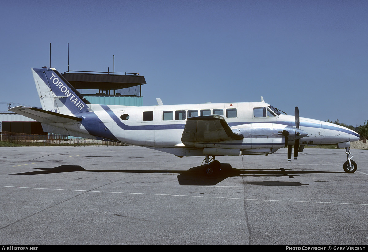 Aircraft Photo of C-GQEI | Beech 99 Airliner | Torontair | AirHistory.net #702882