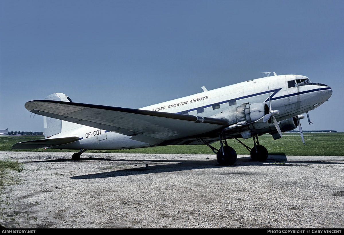 Aircraft Photo of CF-CQT | Douglas C-47A Skytrain | Ilford Riverton Airways | AirHistory.net #702963