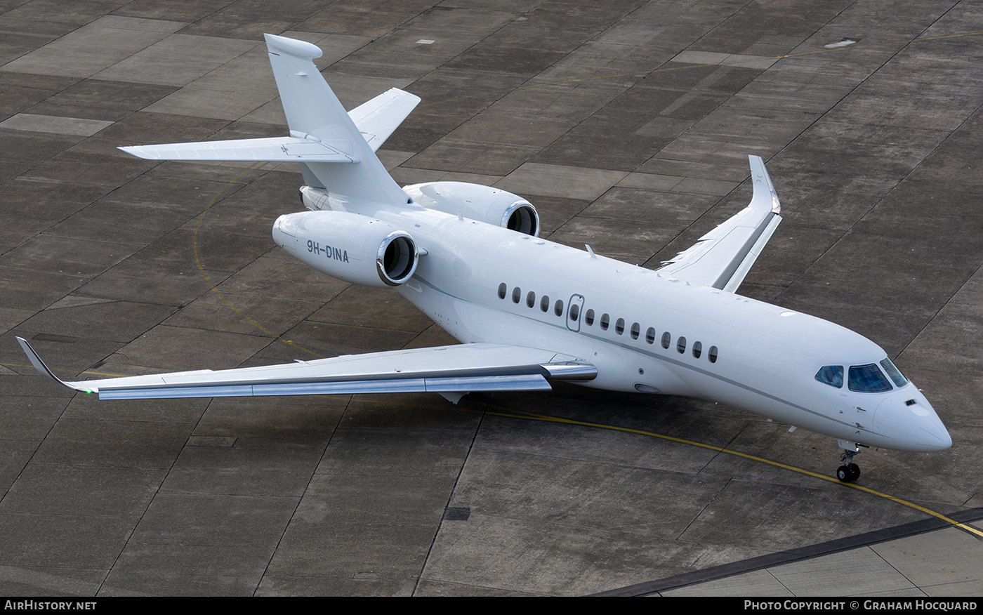 Aircraft Photo of 9H-DINA | Dassault Falcon 6X | AirHistory.net #702971