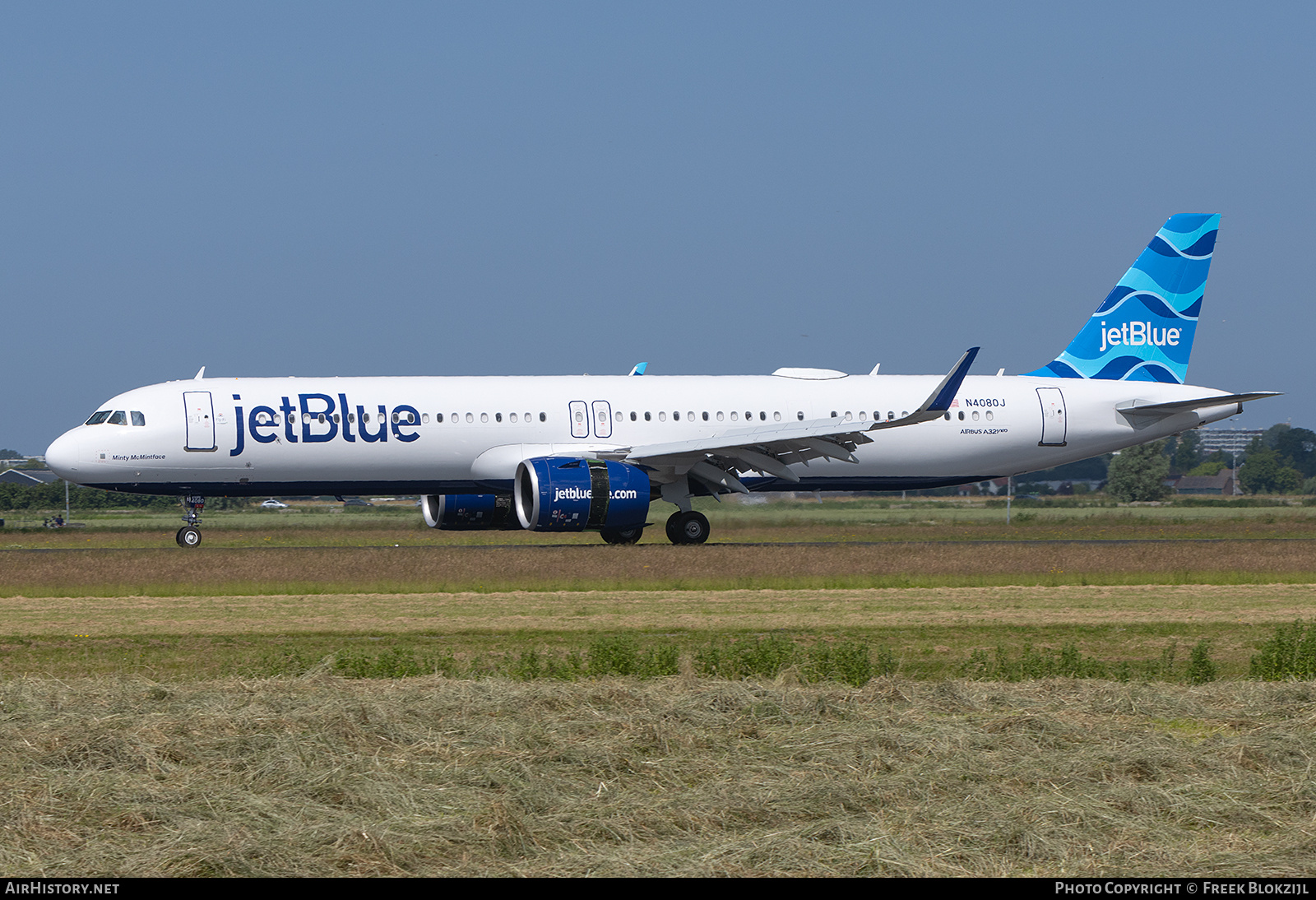 Aircraft Photo of N4080J | Airbus A321-271NX | JetBlue Airways | AirHistory.net #702978