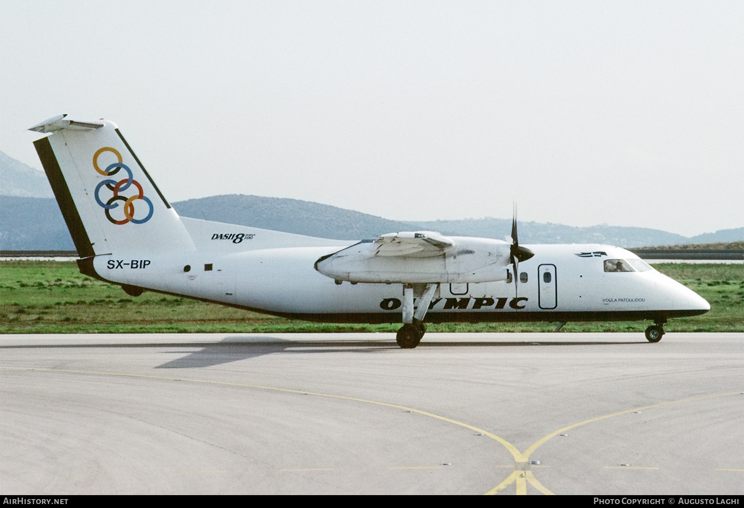 Aircraft Photo of SX-BIP | De Havilland Canada DHC-8-102 Dash 8 | Olympic | AirHistory.net #703000