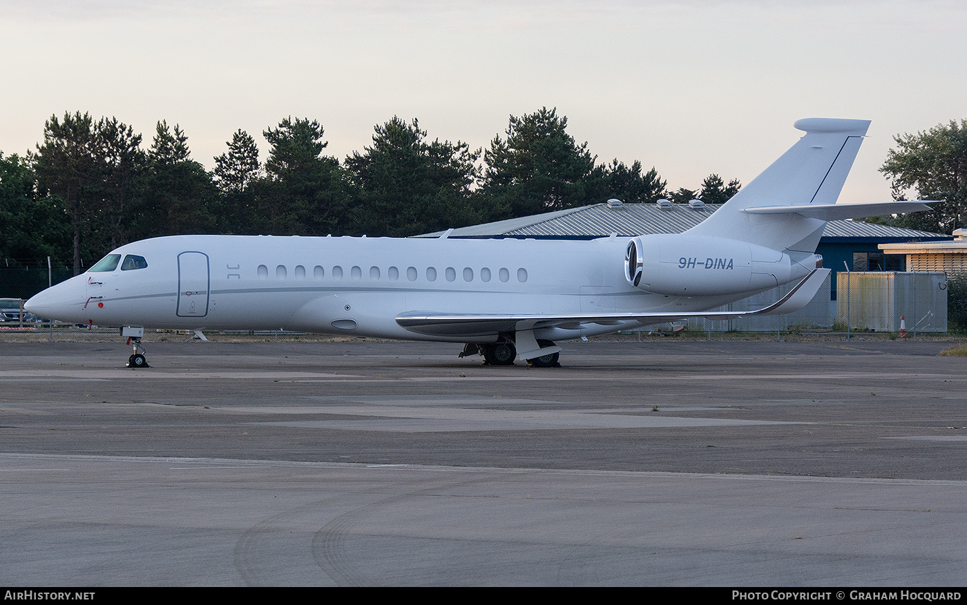 Aircraft Photo of 9H-DINA | Dassault Falcon 6X | AirHistory.net #703009