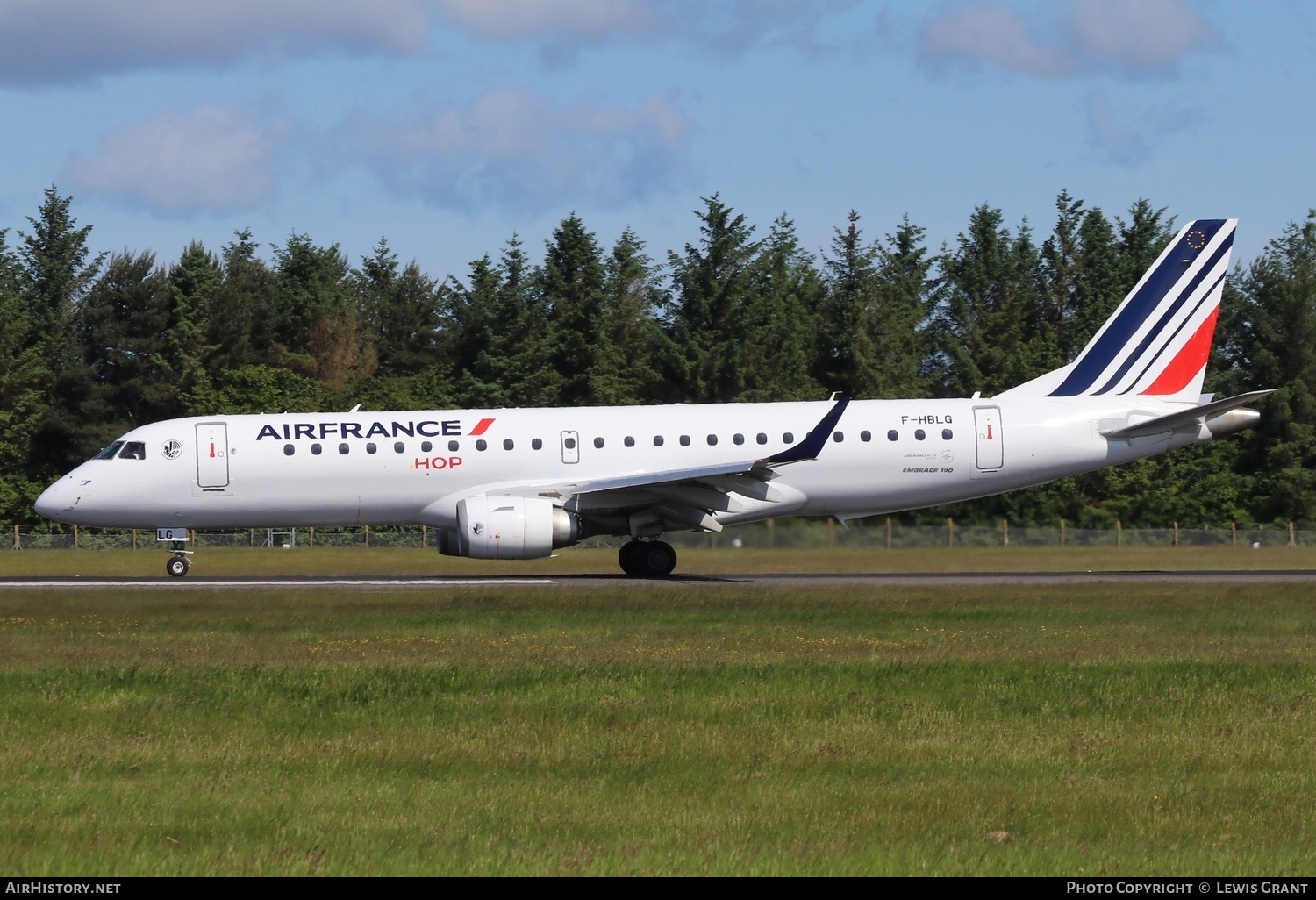 Aircraft Photo of F-HBLG | Embraer 190STD (ERJ-190-100STD) | Air France | AirHistory.net #703054