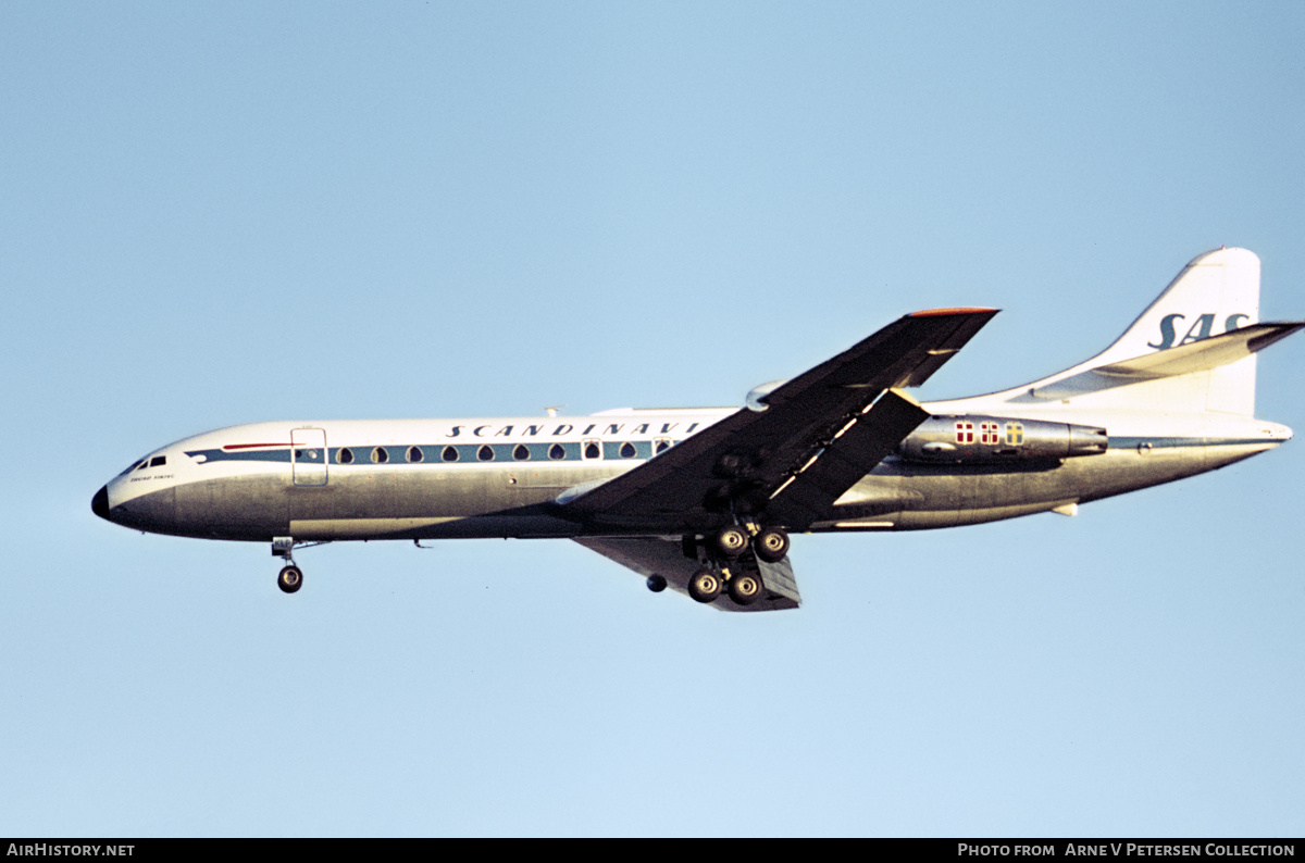 Aircraft Photo of LN-KLP | Sud SE-210 Caravelle III | Scandinavian Airlines - SAS | AirHistory.net #703071