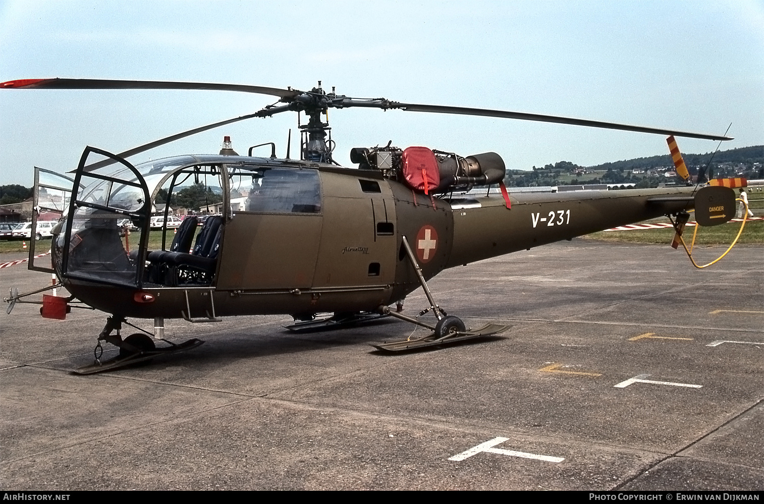 Aircraft Photo of V-231 | Aerospatiale SA-316B Alouette III | Switzerland - Air Force | AirHistory.net #703087