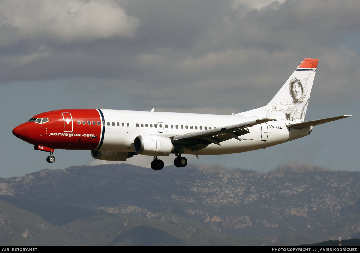 Aircraft Photo of LN-KKL | Boeing 737-36N | Norwegian | AirHistory.net #703091