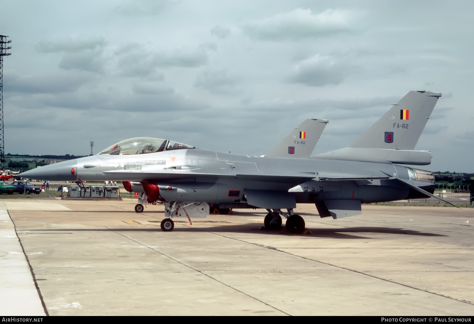 Aircraft Photo of FA-82 | General Dynamics F-16A Fighting Falcon | Belgium - Air Force | AirHistory.net #703108