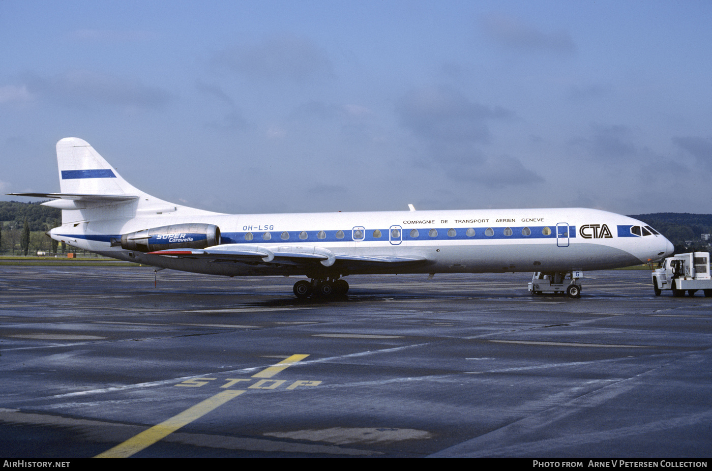 Aircraft Photo of OH-LSG | Sud SE-210 Caravelle 10B3 Super B | CTA - Compagnie de Transport Aérien | AirHistory.net #703109