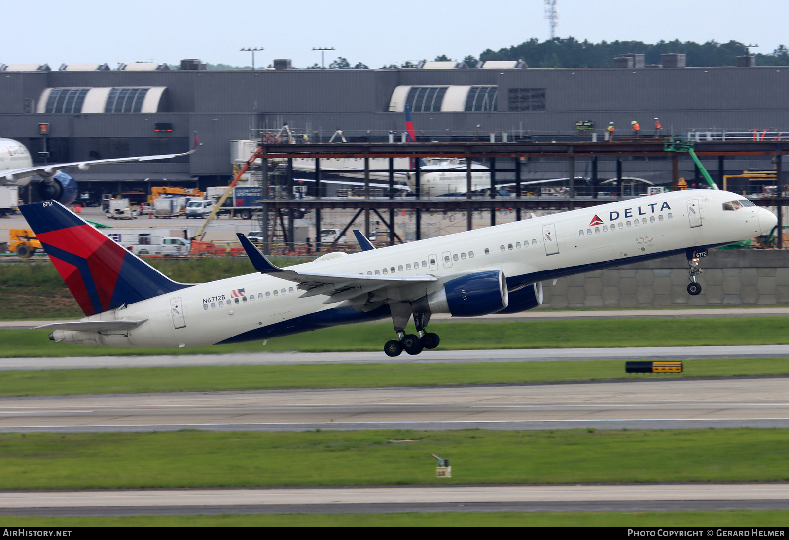 Aircraft Photo of N6712B | Boeing 757-232 | Delta Air Lines | AirHistory.net #703125