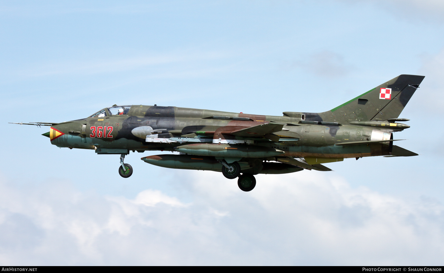 Aircraft Photo of 3612 | Sukhoi Su-22M4 | Poland - Air Force | AirHistory.net #703136